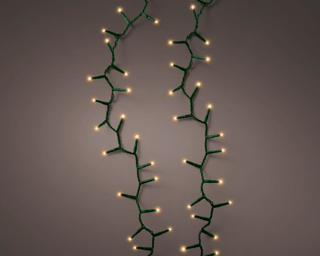 Luces de Navidad Compact 16m Amarillo Clasico con multifunciónes interior y exterior