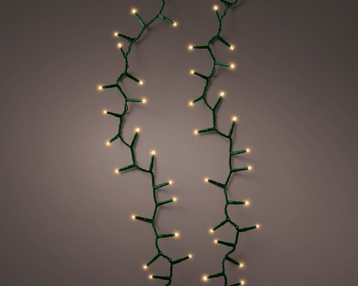 Luces de Navidad Compact 34m Amarillo Clasico con multifunciónes interior y exterior