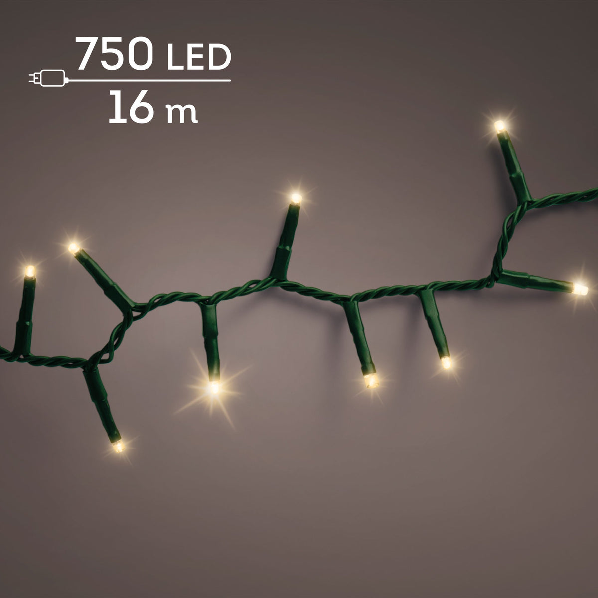 495523-Lumineo Compact Luces Compact color oro suave 1600 cm-navidad-envio-canarias