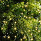 Luces de Navidad Compact 60m Amarillo Clasico con multifunciónes interior y exterior