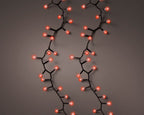 Luces de Navidad Bombillas Cherry rojas 11metros