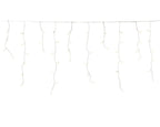 Cortina de luces para fachadas conectable cable blanco