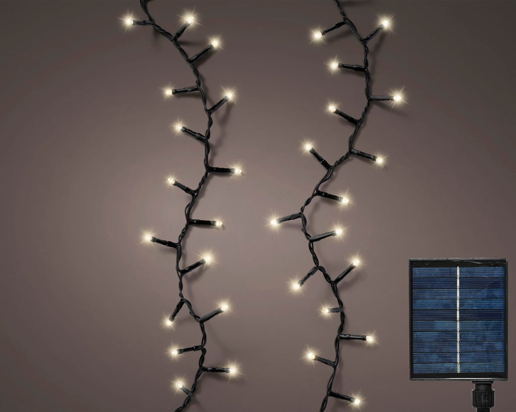 Girnalda de luces Compact Solar 23m-1000LED Blanco Cálido 2250 cm