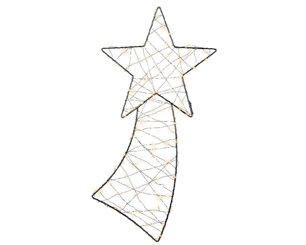 Adorno navideño clásico cálido 48cm