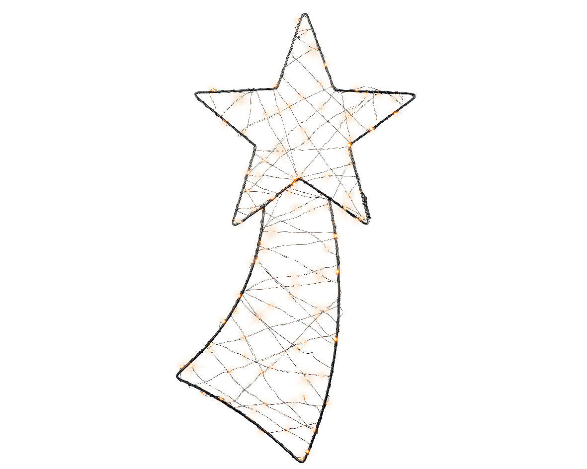 Adorno navideño clásico cálido 48cm