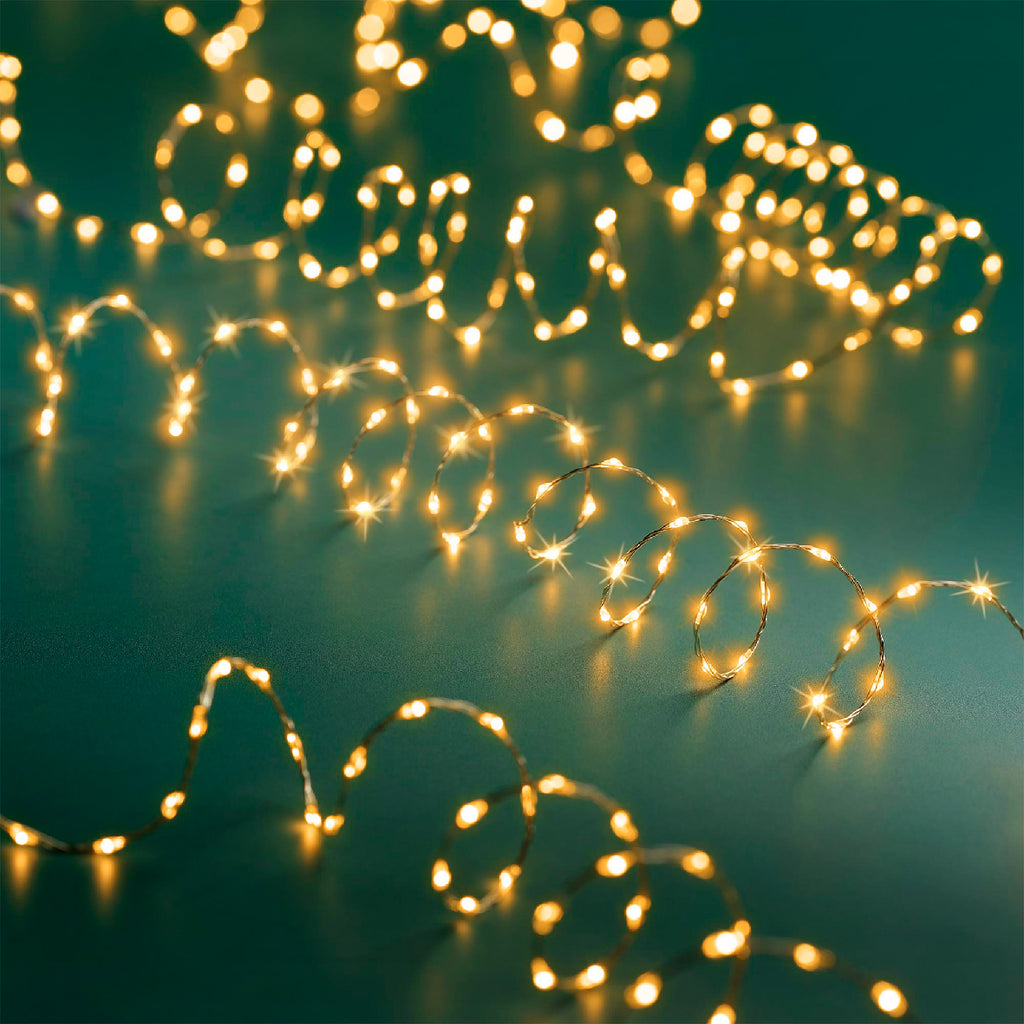 Luces microled decorativas de navidad extra densas 900cm
