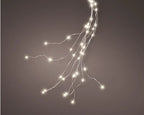 Cascada de luces para árbol 100cm-320L Blanco Cálido