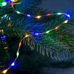 Guirnalda de luces microled 12m-240LED MULTICOLOR enchufable