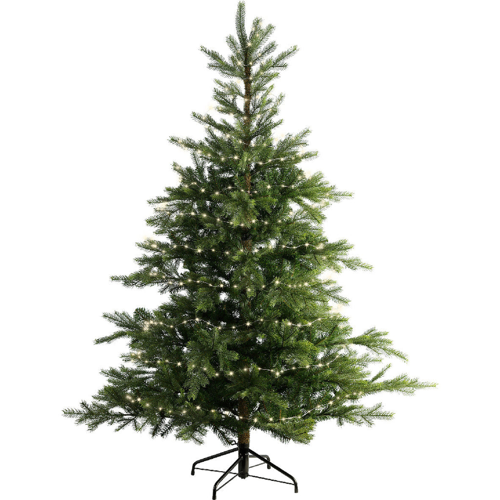 Luces de Navidad microled exterior 900cm Blanco Cálido con Multifunción y temporizador