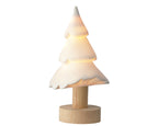 Árbol blanco de porcelana estilo candy de 22cm