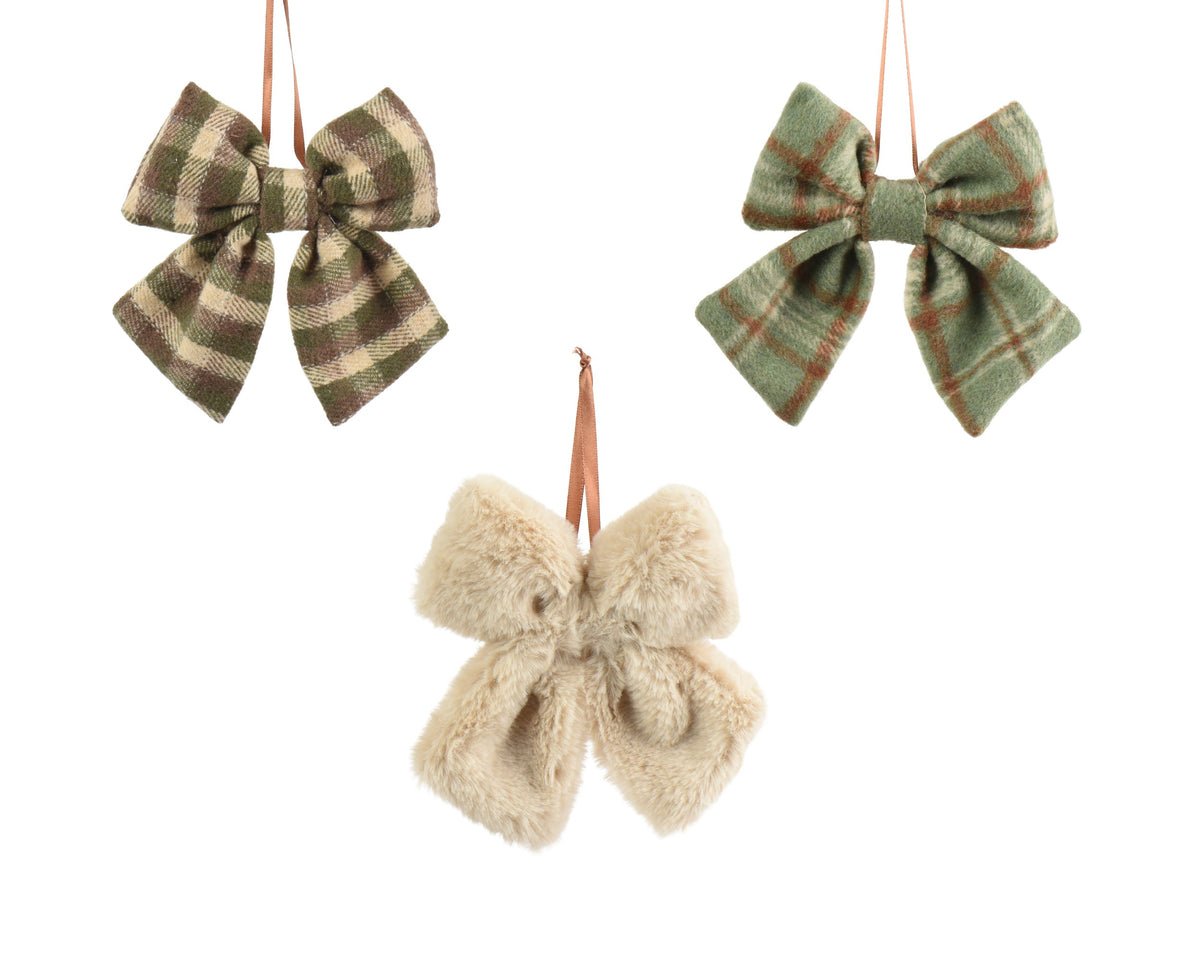 512213-Lazo navideño colgante de 17 cm-navidad-envio-canarias