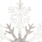 Ornamento de Navidad copo de nieve 21cm