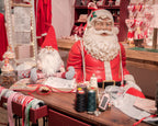 Santa Claus rojo polifibra de 89,2 cm
