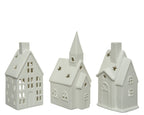Casa de porcelana color blanco