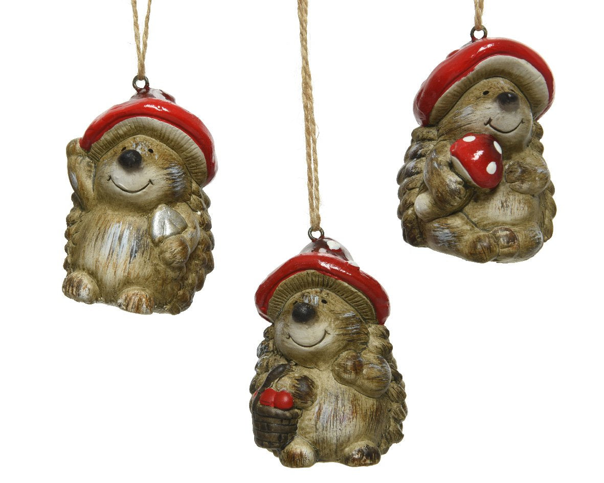 Ornamento Navideño de resina tonos naturales cuerpoespin
