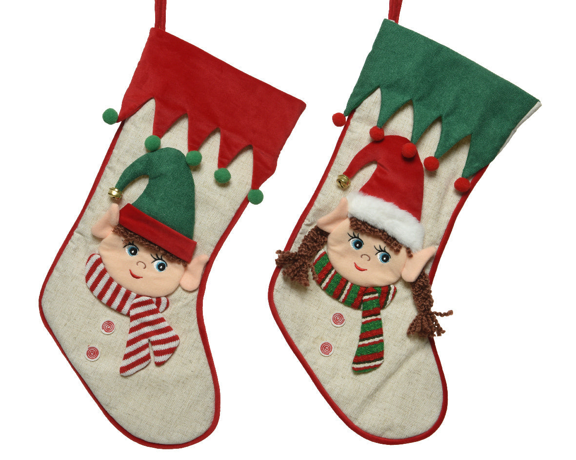 Calcetines de regalo Elfos candy