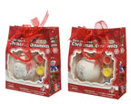 Kit DIY pinta y colorea para niños de ornamento de navidad 8cm