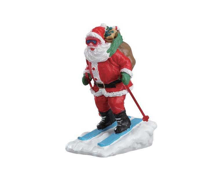 Santa Esquiador