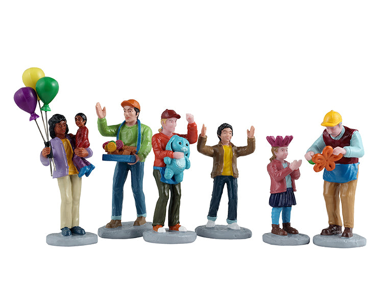 Fun At The Carnival, Set Of 6 Colección Carnival de LEMAX