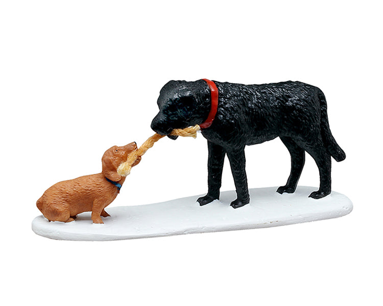 "Who'S Pulling Who?" Colección Villas Navideñas de LEMAX