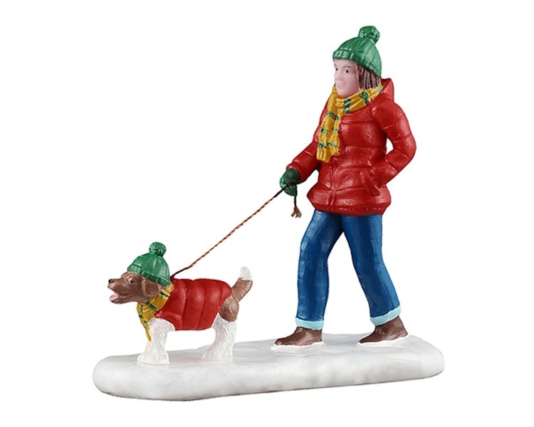 A Snowy Walk Colección Villas Navideñas de LEMAX