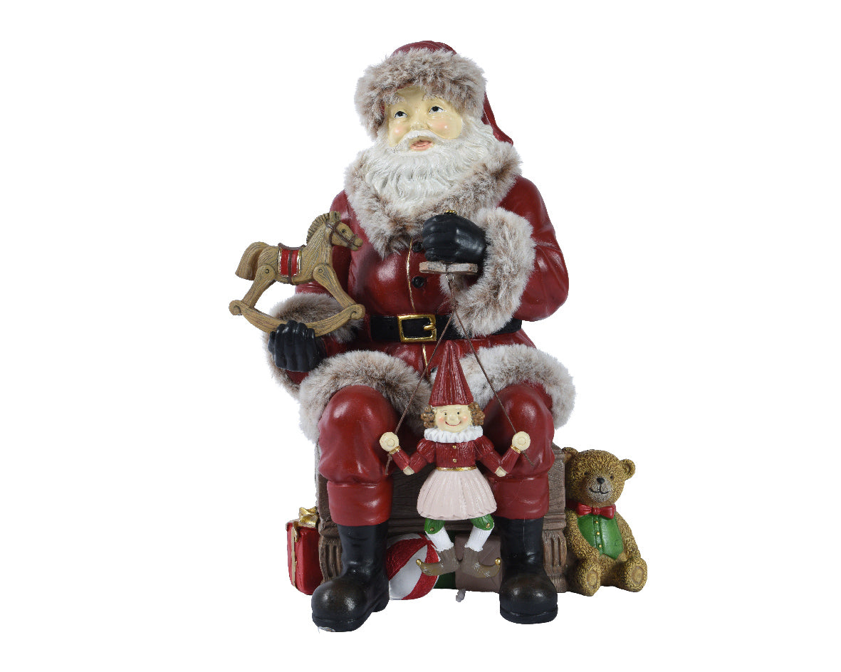 Figura XXL de navidad Santa Claus