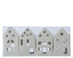 Casita portavela nórdico 16cm