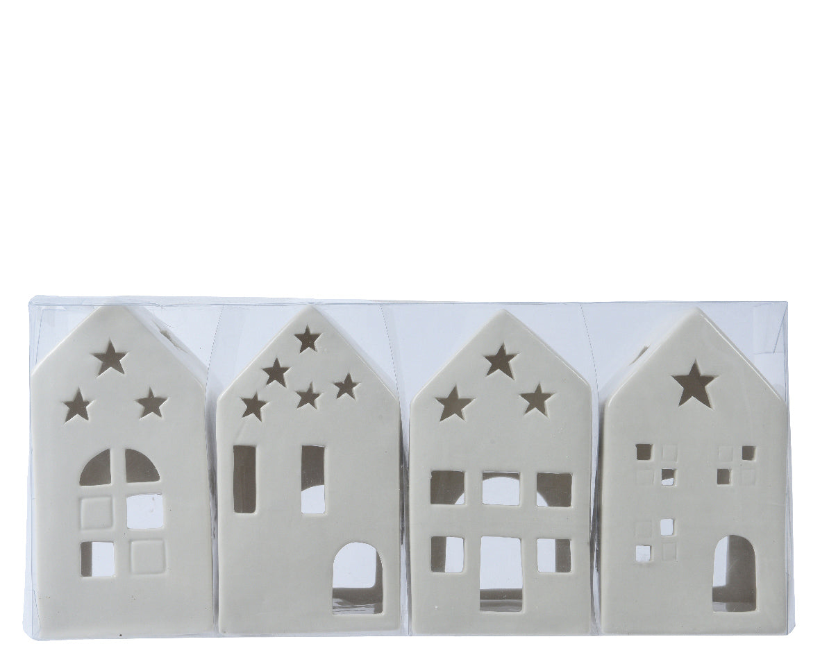 Casita portavela nórdico 16cm