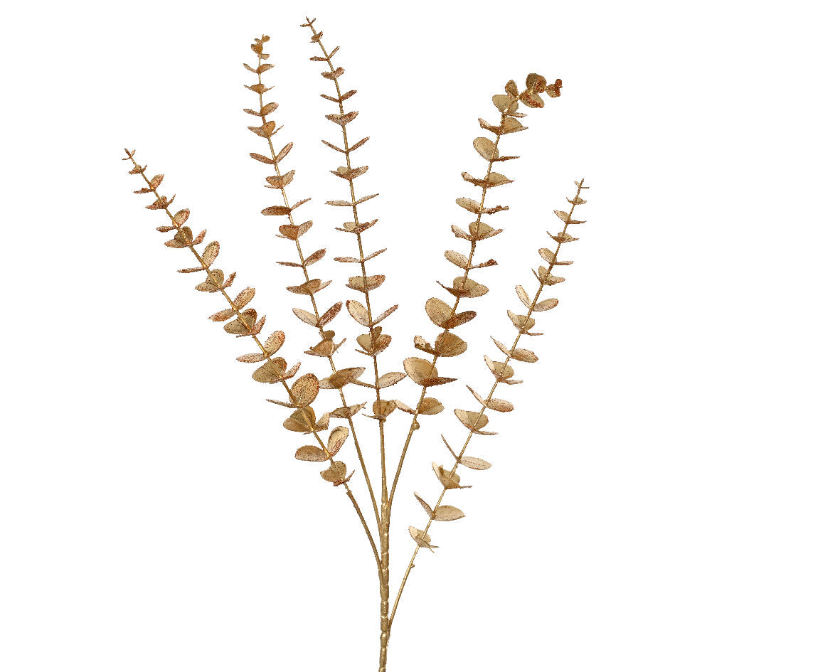 Rama floral de navidad Eucalipto baby 85cm
