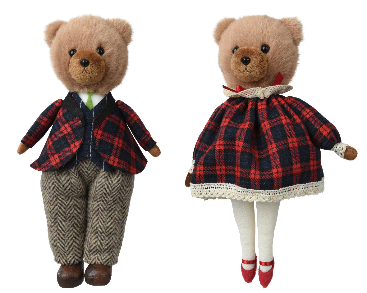 Peluche Oso de navidad de 24cm