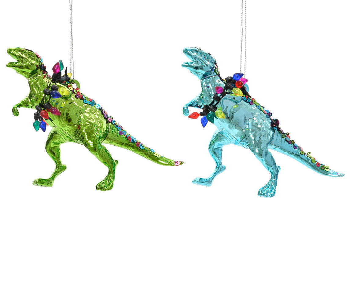 Ornamentos de navidad de Dinosaurios