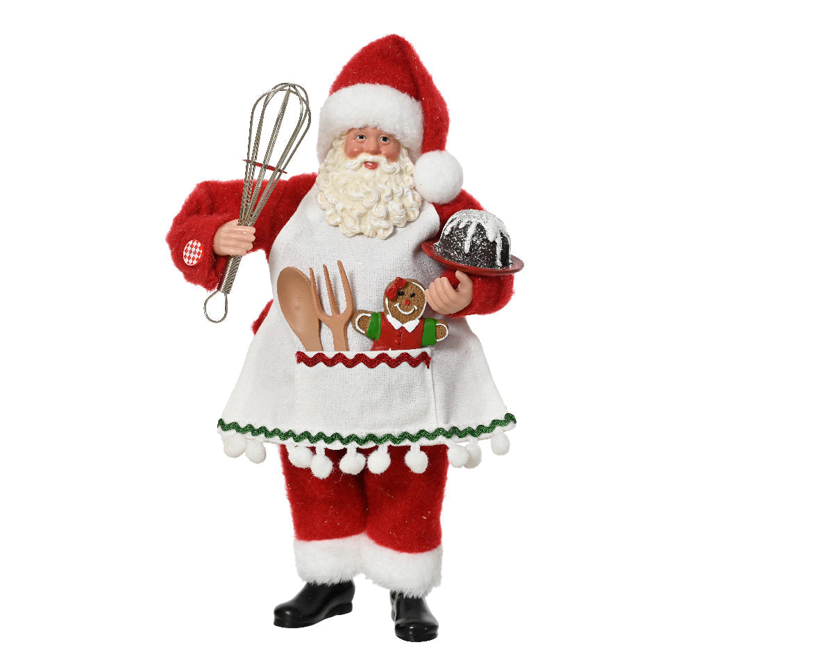 Figura de Santa cocinero de 28cm
