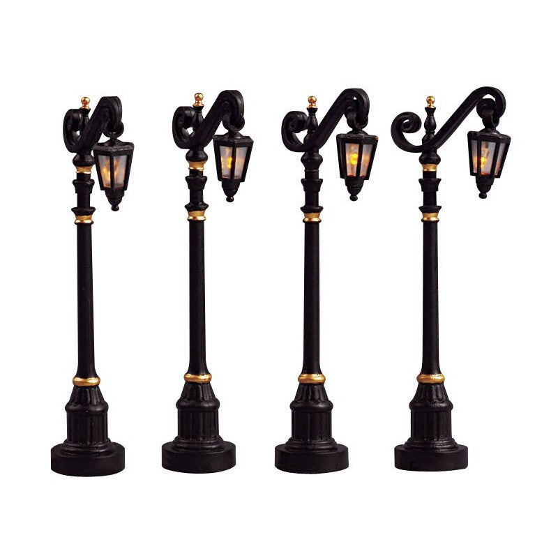 54313-Colonial-Street-Lamp-set-de-4-LEMAX-envio-a-canarias