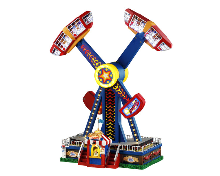 Fireball Frenzy, Incl. Adaptor 74254, 550 Ma (White) Colección Carnival LEMAX®