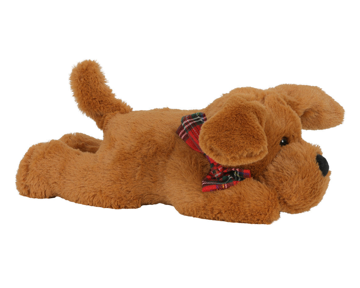 Peluche de perro de navidad de 18cm