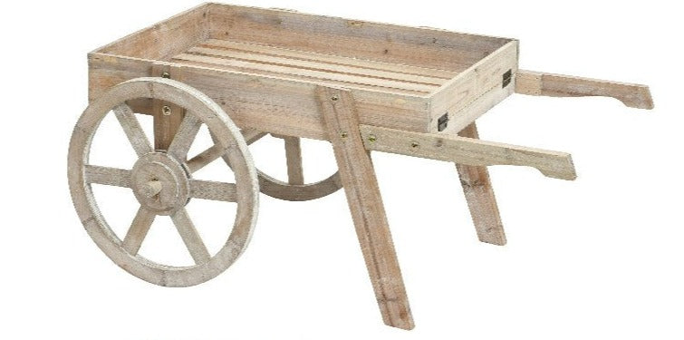 Carro de madera, set de 2 piezas