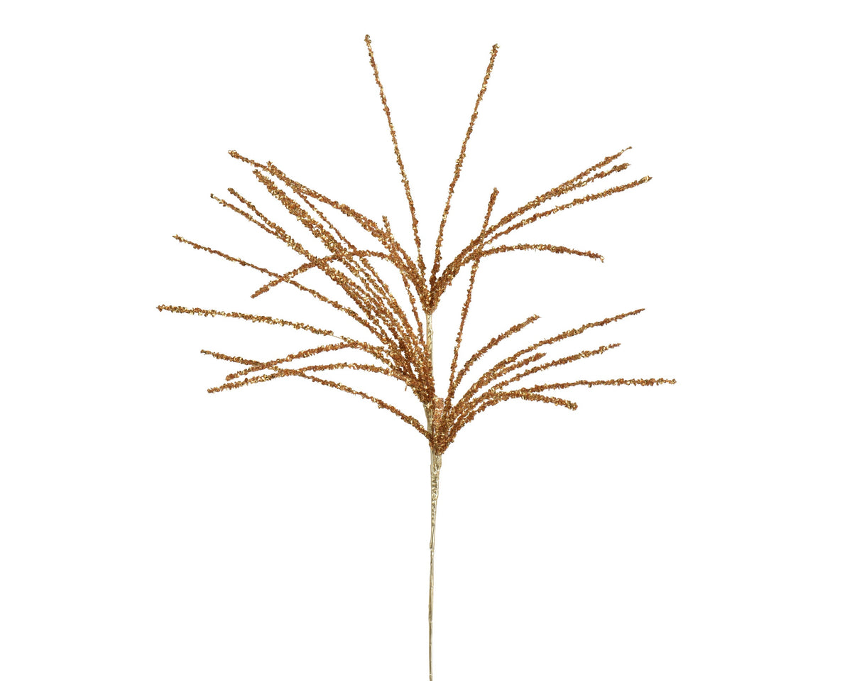 605558-Adorno navideño  color oro claro 73 cm-navidad-envio-canarias