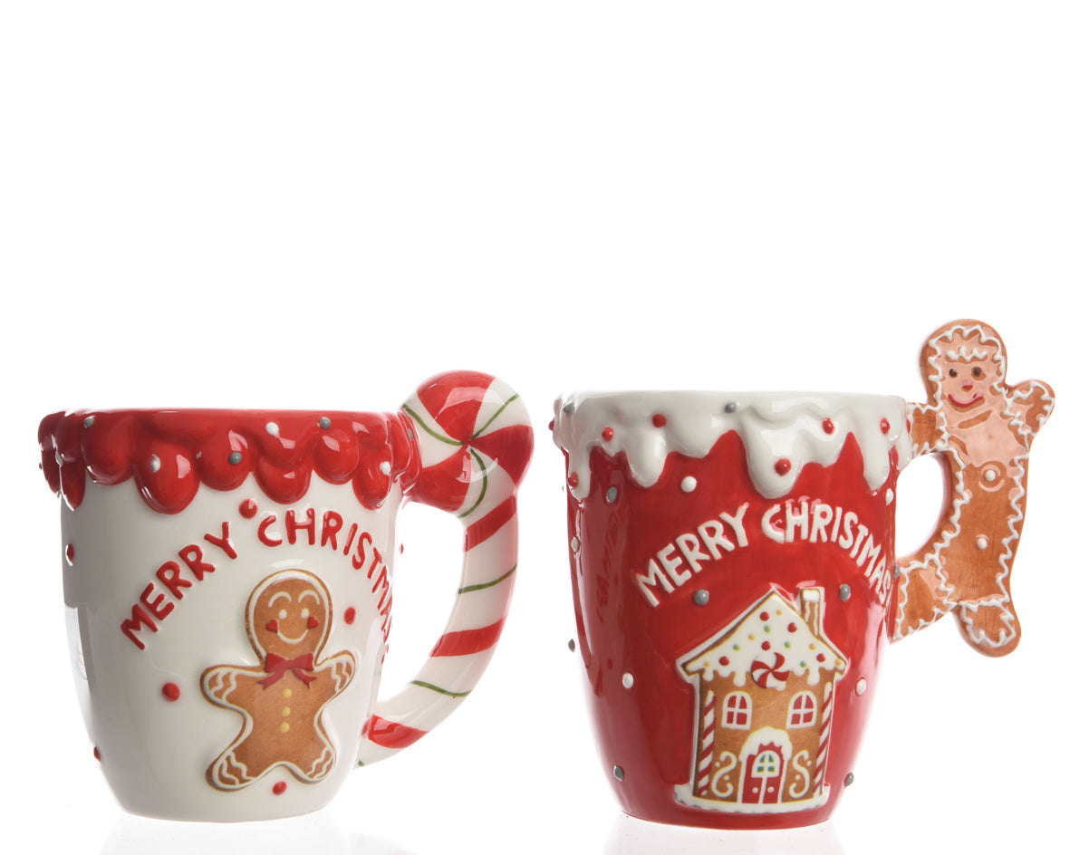 Taza de galleta de Gengibre de navidad de 13cm