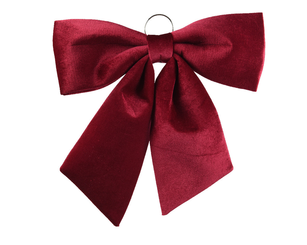 Lazos de navidad rojo de 52cm