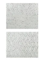 Camino de mesa Navidad decorativas de poliéster plateadas de 200 cm