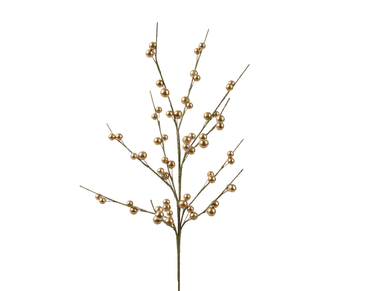 Hoja  dorado de espuma coronas 55 cm