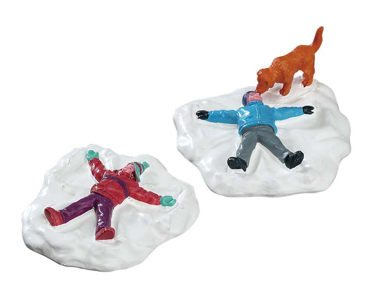 Snow Angels,  Set Of 2 Colección Vail Village LEMAX®