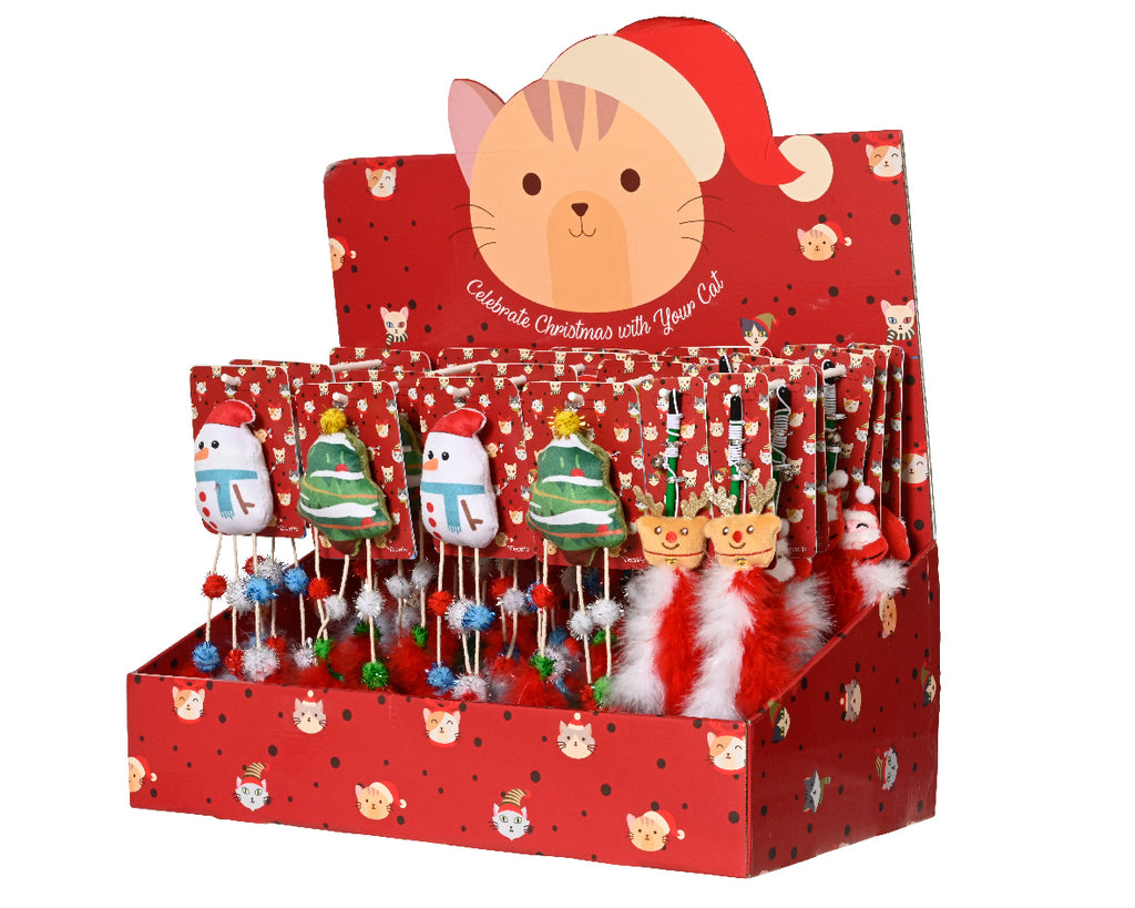 Juguete de navidad para gatos