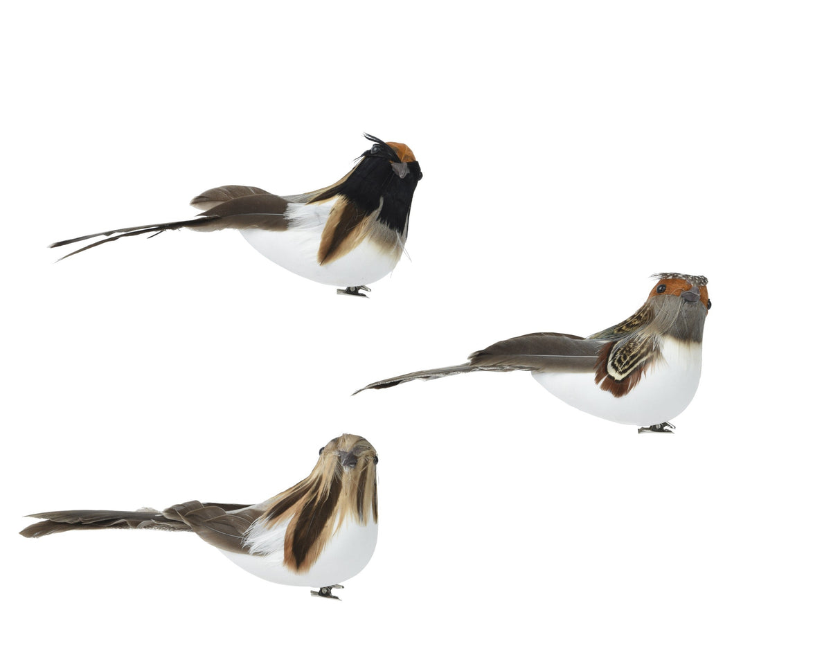 652453-Figura de pájaro con pinza 13 cm-navidad-envio-canarias