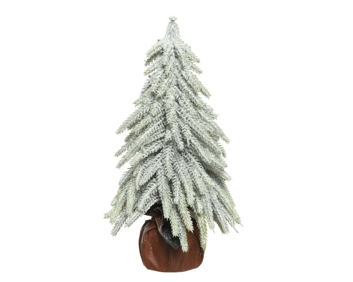 Mini árbol nevado de 35cm