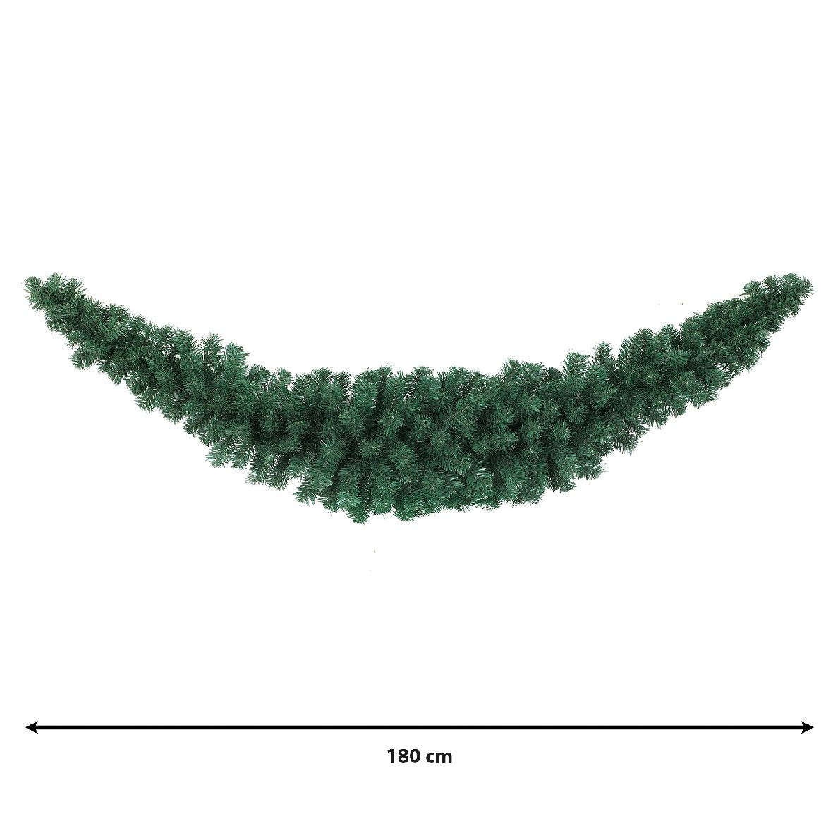 Guirnalda de Navidad color verde 180cm