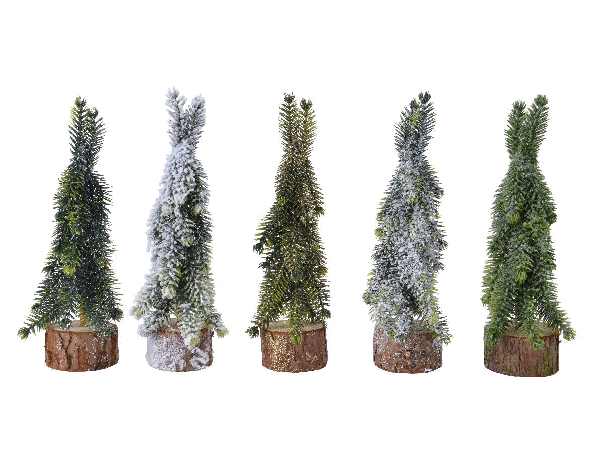 Mini árbol de varios colores de 20cm