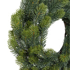 Corona de Navidad color verde 40 cm plástico