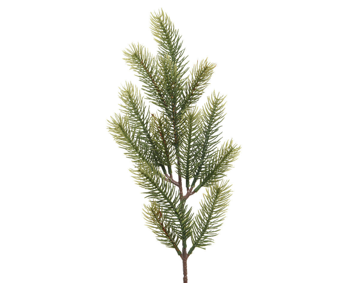 Rama de navidad  color verde  50 cm plástico