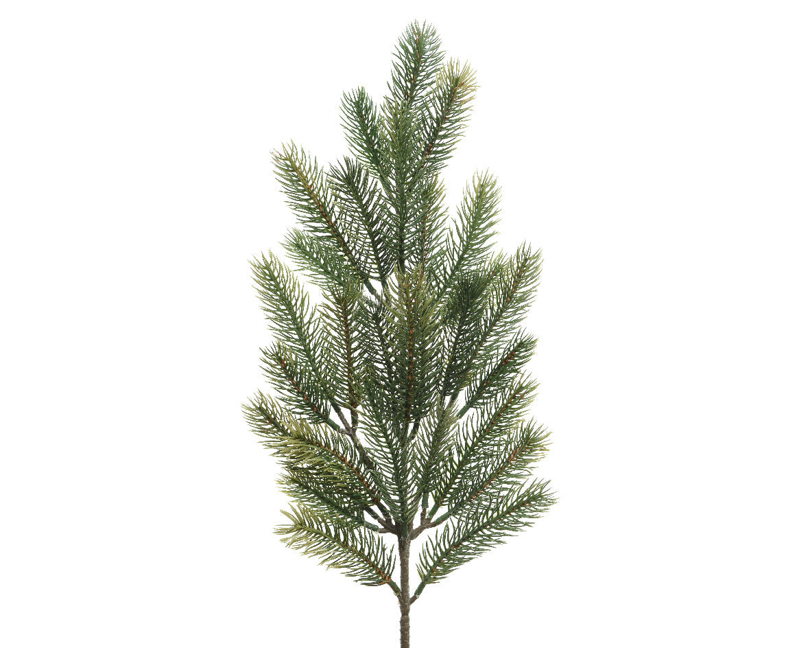 Rama floral de navidad de pino 66cm